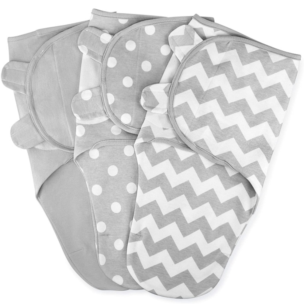 Three baby swaddles